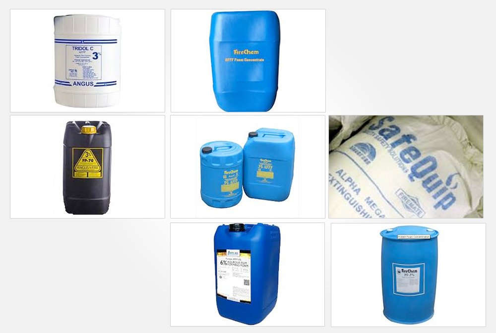 Foam Concentrate And DryChemical Fire Fighting Powder